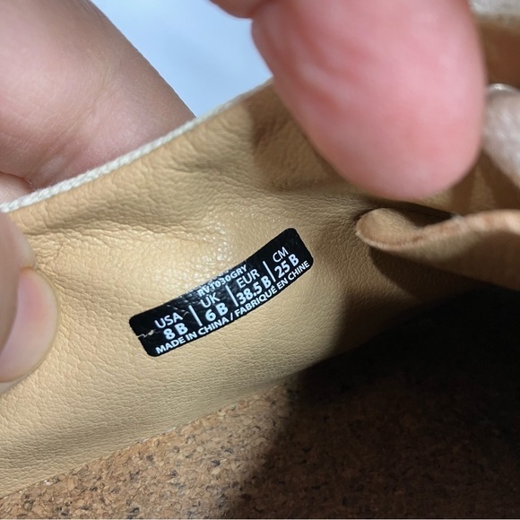 Revitalign Pacific Canvas sneakers orthotics cork insoles size 8 - Picture 6 of 6